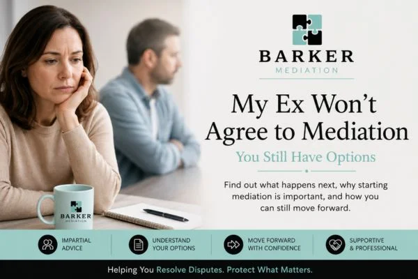 My Ex Won't Agree to Mediation Farnborough
